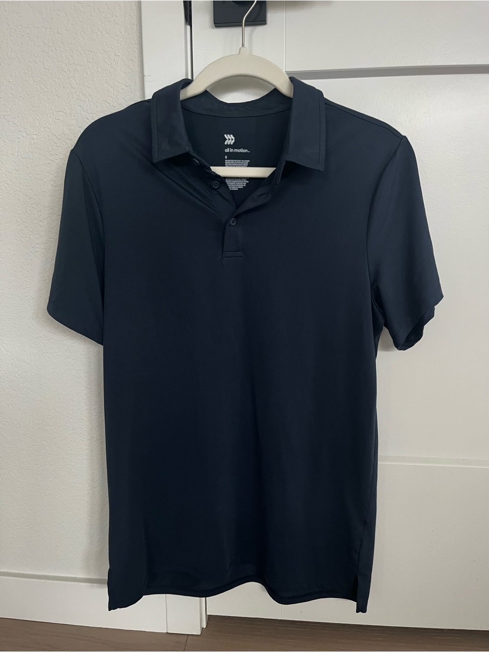 all in motion Men's Dark Navy Performance Polo